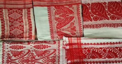 Assamese Gamosa Fabrics-Assam Gamosa