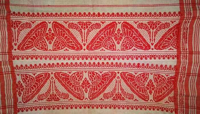 Various Design Or Patterns Or Motifs Of Assamese Gamosa Assam Assam Various Design Or Patterns Or Motifs Of Assamese Gamosa Assam Assam